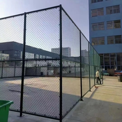 Chain Link/PVC Coat Chain Link, PVC Coated Diamond Fence, Farm and Field Galvanized Steel Wire Fencing Products Farm