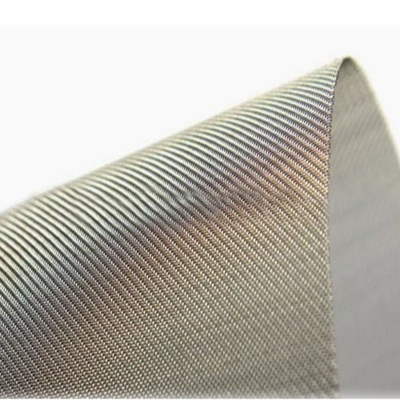 Stainless Steel Wire Mesh Twill Weave, Twill Weave SS316L Stainless Steel Wire Mesh with 250 mesh 60 micron Aperture