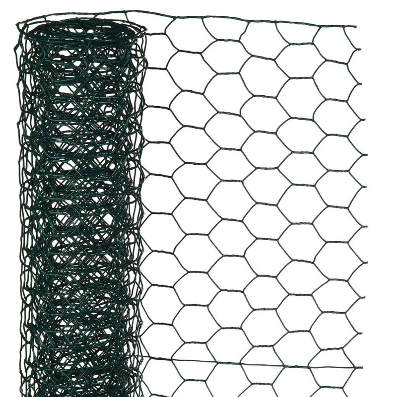 El PVC caliente de la venta de la tela metálica 2022 hexagonales del PVC cubrió la red hexagonal de la malla de alambre para el pote de pescados /chicken
